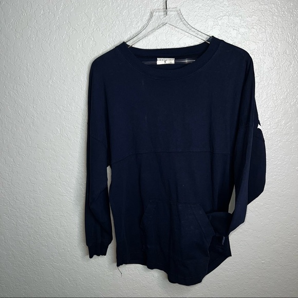 Hotel Del Coronado California Navy Blue Spirit Long Sleeve Top - Picture 2 of 9